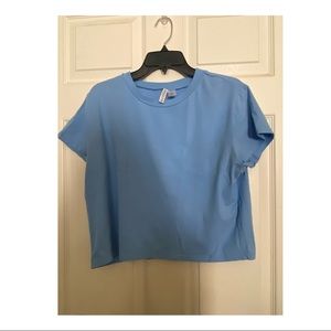 H&M BASIC BLUE TSHIRT